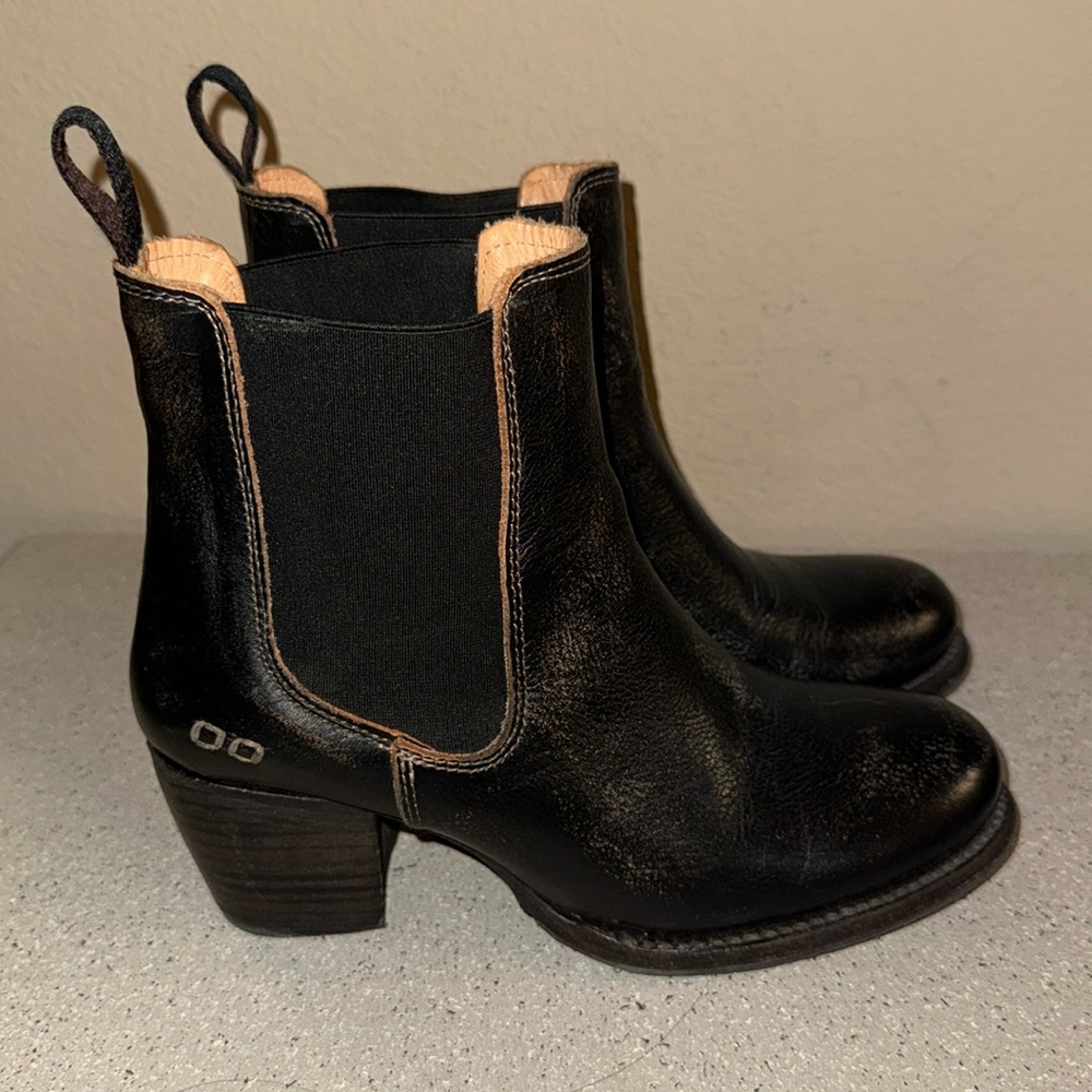 BED STU Lorn Leather Heeled Chelsea‎ Boots Cobbler Series Size 7